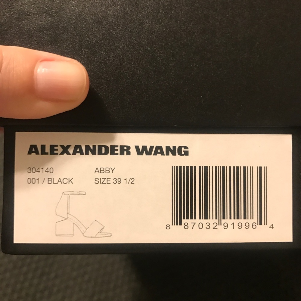 Alexander Wang Abby block heel sandal - Picture 8 of 8